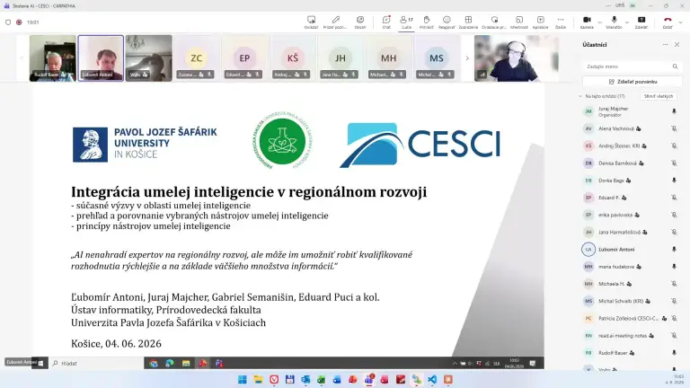 Első AI-képzés Kassán az #ACCESS projekt szakmai munkájának támogatására